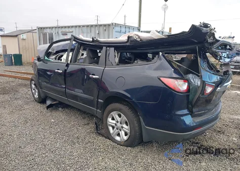 2017 Chevrolet Traverse Ls из США, поврежденный, VIN 1GNKVFEDXHJ135783